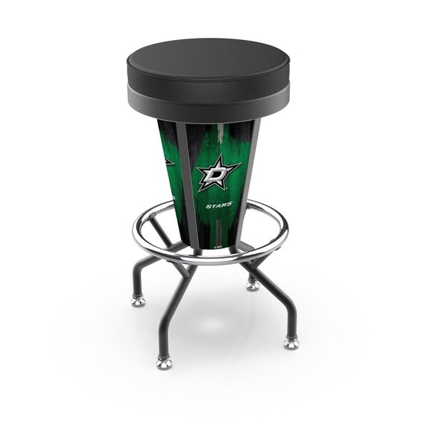 Lighted Dallas Stars 30" Swivel Bar Stool